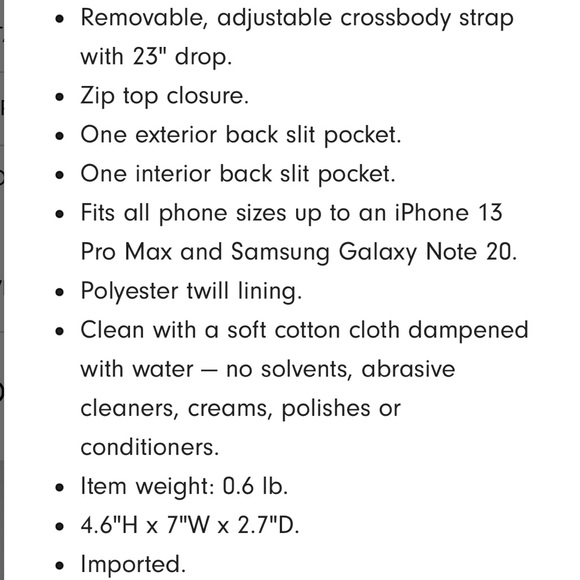 Sold*Authentic Tory Burch Perry Bombe Camera bag - Picture 5 of 8